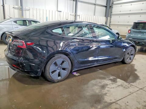 2022 Tesla Model 3, VIN 5YJ3E1EB8NF348748. Фото 3 з 6 з аукціону Copart. Каталог авто зі США OpenDataCar.