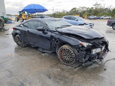 2017 Lexus RC F, VIN JTHHP5BC6H5006272. Фото 4 з 6 з аукціону Copart. Каталог авто зі США OpenDataCar.