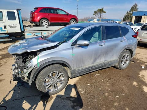 2022 Honda CR-V, VIN 7FARW2H80NE008155. Фото 1 з 6 з аукціону Copart. Каталог авто зі США OpenDataCar.