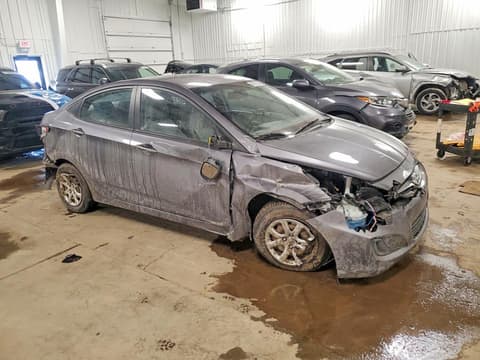 2014 Hyundai Accent, VIN KMHCT4AE5EU768106. Фото 4 з 6 з аукціону Copart. Каталог авто зі США OpenDataCar.