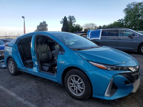 2019 Toyota Prius Prime, VIN JTDKARFP3K3116910. Фото 4 з 6 з аукціону Copart. Каталог авто зі США OpenDataCar.