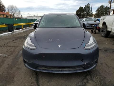 2022 Tesla Model Y, VIN 7SAYGDEE8NA021021. Фото 5 з 6 з аукціону Copart. Каталог авто зі США OpenDataCar.