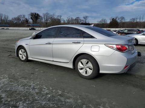 2015 Hyundai Sonata Hybrid, VIN KMHEC4A41FA131653. Фото 2 из 6 с аукциона Copart. Каталог авто из США OpenDataCar.