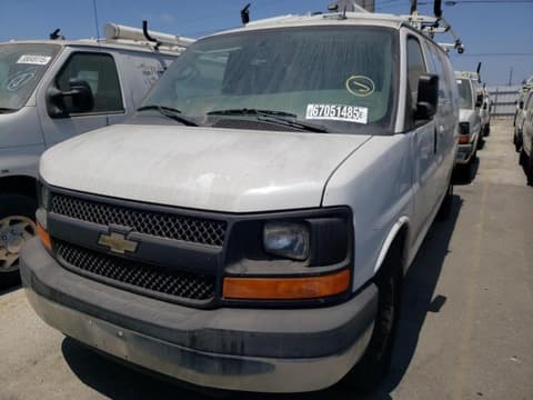 2014 Chevrolet Express 2500, VIN 1GCWGFCB1E1132174. Фото 5 з 6 з аукціону Copart. Каталог авто зі США OpenDataCar.