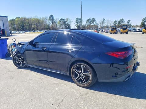 2024 Mercedes-benz CLA-Class, VIN W1K5J4HB8RN454518. Фото 2 з 6 з аукціону Copart. Каталог авто зі США OpenDataCar.