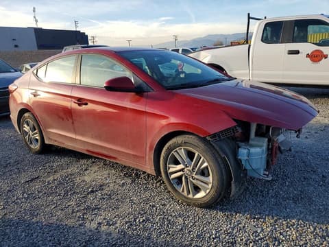 2019 Hyundai Elantra, VIN KMHD84LF4KU771571. Zdjęcie 4 z 6 z aukcji Copart. Katalog aut z USA OpenDataCar.