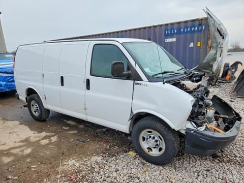 2017 Chevrolet Express 2500, VIN 1GCWGAFF9H1174968. Zdjęcie 4 z 6 z aukcji Copart. Katalog aut z USA OpenDataCar.