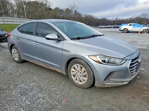 2017 Hyundai Elantra, VIN 5NPD74LF8HH140932. Фото 4 з 6 з аукціону Copart. Каталог авто зі США OpenDataCar.