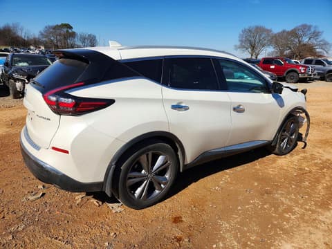2021 Nissan Murano, VIN 5N1AZ2DJ8MC141648. Фото 3 з 6 з аукціону Copart. Каталог авто зі США OpenDataCar.