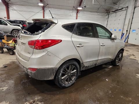 2014 Hyundai Tucson, VIN KM8JTCAF6EU940587. Фото 3 з 6 з аукціону Copart. Каталог авто зі США OpenDataCar.