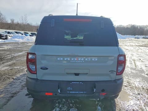 2024 Ford Bronco Sport, VIN 3FMCR9C64RRE37886. Фото 6 з 6 з аукціону Copart. Каталог авто зі США OpenDataCar.