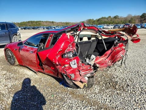 2018 Tesla Model S, VIN 5YJSA1E28JF262437. Фото 2 из 6 с аукциона Copart. Каталог авто из США OpenDataCar.