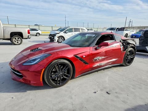 2014 Chevrolet Corvette Stingray, VIN 1G1YL2D7XE5101692. Фото 1 з 6 з аукціону Copart. Каталог авто зі США OpenDataCar.