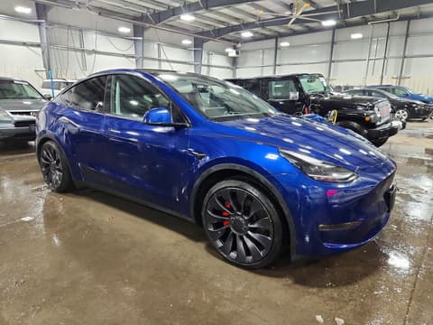 2024 Tesla Model Y, VIN 7SAYGDEF9RA273682. Фото 4 з 6 з аукціону Copart. Каталог авто зі США OpenDataCar.