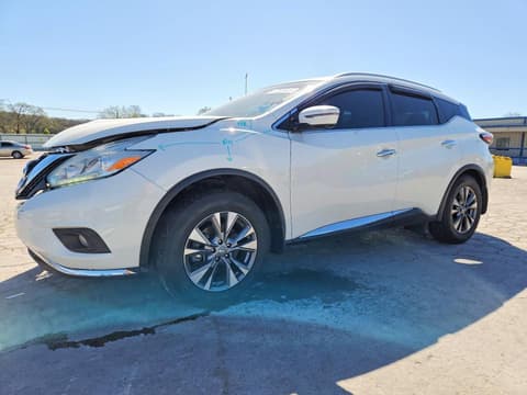 2017 Nissan Murano, VIN 5N1AZ2MG6HN199546. Фото 1 з 6 з аукціону Copart. Каталог авто зі США OpenDataCar.