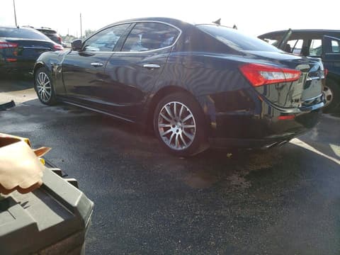 2014 Maserati Ghibli, VIN ZAM57XSAXE1128131. Фото 2 з 6 з аукціону Copart. Каталог авто зі США OpenDataCar.