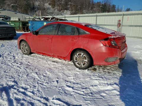 2017 Honda Civic, VIN 2HGFC2F57HH516199. Фото 2 з 6 з аукціону Copart. Каталог авто зі США OpenDataCar.