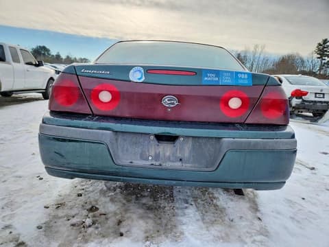 2002 Chevrolet Impala, VIN 2G1WF52EX29255349. Фото 6 з 6 з аукціону Copart. Каталог авто зі США OpenDataCar.