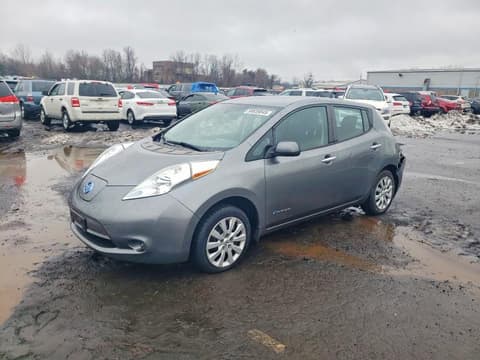 2015 Nissan Leaf, VIN 1N4AZ0CP1FC331301. Фото 1 из 6 с аукциона Copart. Каталог авто из США OpenDataCar.