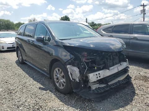 2021 Toyota Sienna, VIN 5TDKSKFC6MS020434. Фото 4 з 6 з аукціону Copart. Каталог авто зі США OpenDataCar.