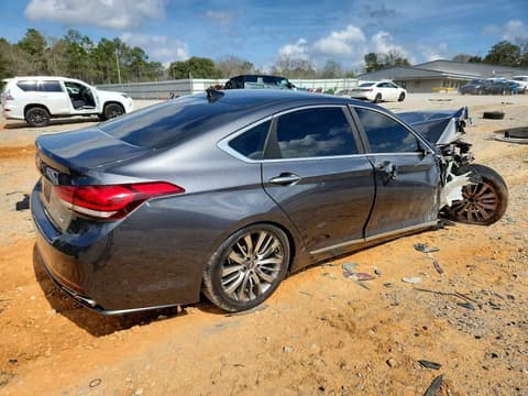 2017 Genesis G80, VIN KMHGN4JF0HU213279. Фото 3 з 6 з аукціону Copart. Каталог авто зі США OpenDataCar.