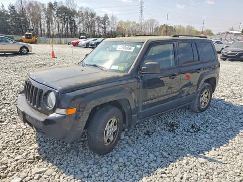 2016 Jeep Patriot, VIN 1C4NJRBB2GD614217. Фото 1 з 6 з аукціону Copart. Каталог авто зі США OpenDataCar.