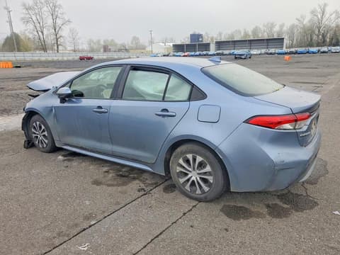 2022 Toyota Corolla, VIN JTDEAMDE3NJ040543. Фото 2 з 6 з аукціону Copart. Каталог авто зі США OpenDataCar.