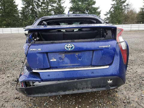 2017 Toyota Prius, VIN JTDKARFU1H3046306. Фото 6 з 6 з аукціону Copart. Каталог авто зі США OpenDataCar.