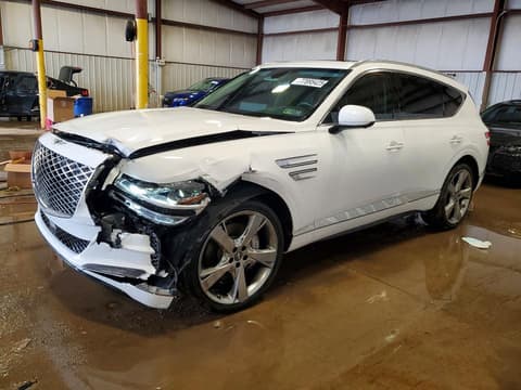 2022 Genesis GV80, VIN KMUHBDSBXNU080990. Фото 1 з 6 з аукціону Copart. Каталог авто зі США OpenDataCar.