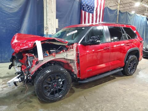 2024 Toyota Sequoia, VIN 7SVAAABA0RX045057. Photo 1 of 6 from Copart auction. OpenDataCar US salvage catalog.