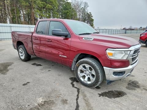 2021 Ram 1500, VIN 1C6SRFBTXMN646803. Фото 4 з 6 з аукціону Copart. Каталог авто зі США OpenDataCar.