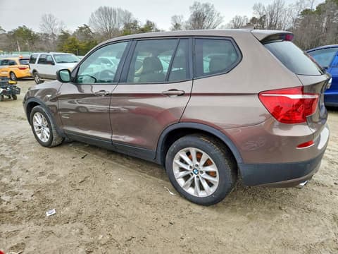 2014 Bmw X3, VIN 5UXWX9C51E0D31518. Фото 2 з 6 з аукціону Copart. Каталог авто зі США OpenDataCar.