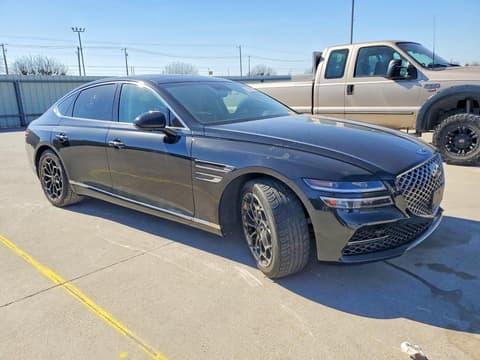 2021 Genesis G80, VIN KMTGB4SC5MU078720. Фото 4 з 6 з аукціону Copart. Каталог авто зі США OpenDataCar.