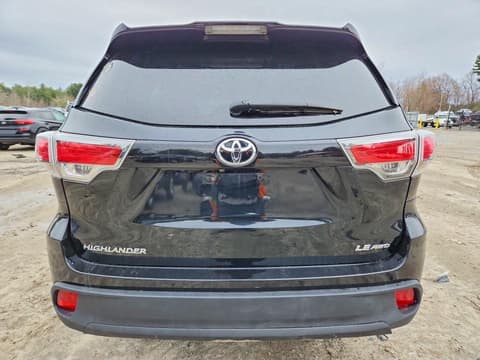 2014 Toyota Highlander, VIN 5TDBKRFHXES048078. Фото 6 з 6 з аукціону Copart. Каталог авто зі США OpenDataCar.