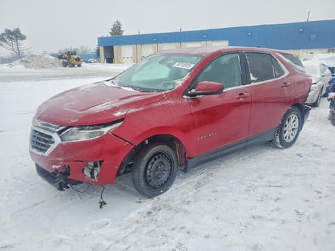 2020 Chevrolet Equinox, VIN 2GNAXJEV7L6107611. Фото 1 з 6 з аукціону Copart. Каталог авто зі США OpenDataCar.