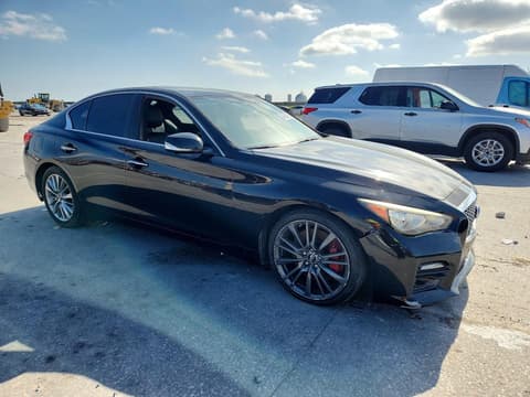 2017 Infiniti Q50, VIN JN1FV7AP7HM850862. Фото 4 з 6 з аукціону Copart. Каталог авто зі США OpenDataCar.
