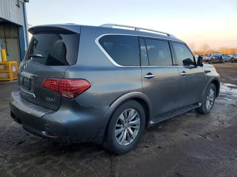 2017 Infiniti QX80, VIN JN8AZ2NE7H9150483. Фото 3 з 6 з аукціону Copart. Каталог авто зі США OpenDataCar.