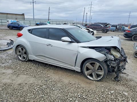 2013 Hyundai Veloster, VIN KMHTC6AE6DU171086. Фото 4 з 6 з аукціону Copart. Каталог авто зі США OpenDataCar.