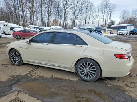 2018 Lincoln Continental, VIN 1LN6L9SK9J5601251. Photo 2 of 6 from Copart auction. OpenDataCar US salvage catalog.