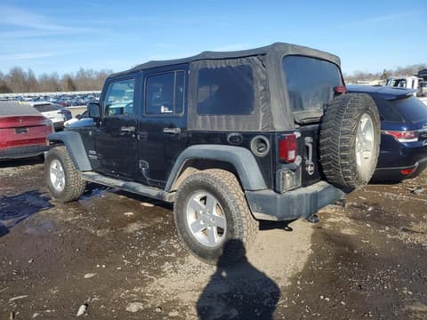 2014 Jeep Wrangler Unlimited, VIN 1C4HJWDG0EL317423. Фото 2 из 6 с аукциона Copart. Каталог авто из США OpenDataCar.