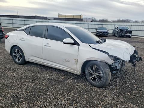 2020 Nissan Sentra, VIN 3N1AB8CV3LY292440. Фото 4 з 6 з аукціону Copart. Каталог авто зі США OpenDataCar.