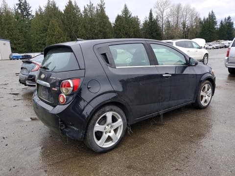 2012 Chevrolet Sonic, VIN 1G1JF6SB8C4131851. Фото 3 з 6 з аукціону Copart. Каталог авто зі США OpenDataCar.
