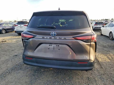 2022 Toyota Sienna, VIN 5TDKRKEC8NS122199. Фото 6 з 6 з аукціону Copart. Каталог авто зі США OpenDataCar.
