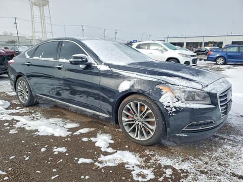 2015 Hyundai Genesis, VIN KMHGN4JE4FU018273. Photo 4 of 6 from Copart auction. OpenDataCar US salvage catalog.