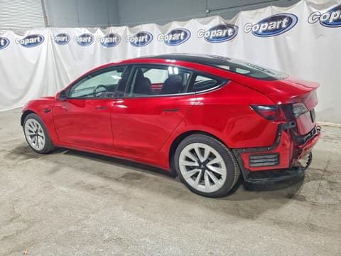 2022 Tesla Model 3, VIN 5YJ3E1EA4NF289981. Фото 2 з 6 з аукціону Copart. Каталог авто зі США OpenDataCar.