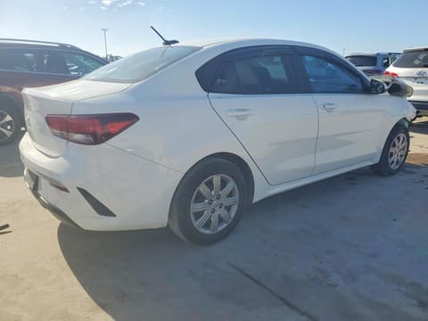 2022 Kia Rio, VIN 3KPA24ADXNE502262. Фото 3 з 6 з аукціону Copart. Каталог авто зі США OpenDataCar.