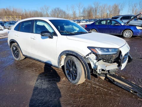 2024 Honda HR-V, VIN 3CZRZ2H58RM770296. Фото 4 з 6 з аукціону Copart. Каталог авто зі США OpenDataCar.