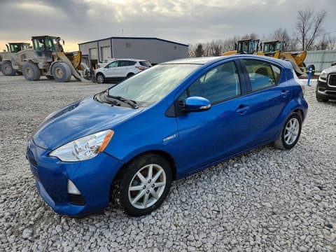 2014 Toyota Prius C, VIN JTDKDTB39E1067896. Фото 1 з 6 з аукціону Copart. Каталог авто зі США OpenDataCar.