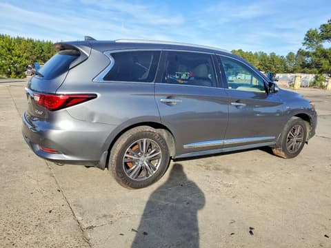 2018 Infiniti QX60, VIN 5N1DL0MN5JC503470. Фото 3 з 6 з аукціону Copart. Каталог авто зі США OpenDataCar.