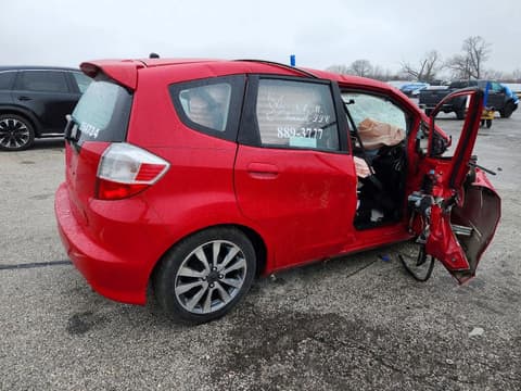 2013 Honda Fit, VIN JHMGE8H53DC054734. Photo 3 of 6 from Copart auction. OpenDataCar US salvage catalog.